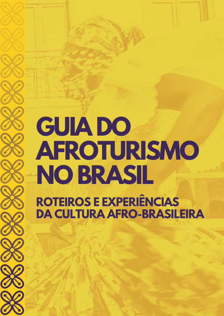 Capa do material Guia do Afroturismo no Brasil