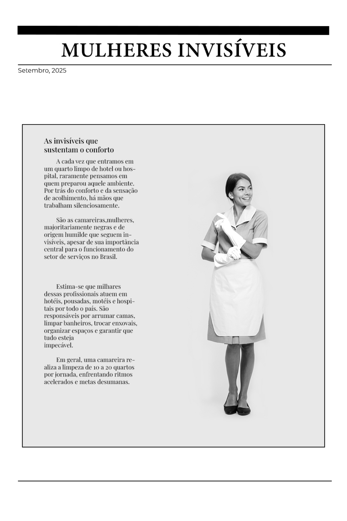 Página 2 do PDF Camareiras Mulheres Invisíveis