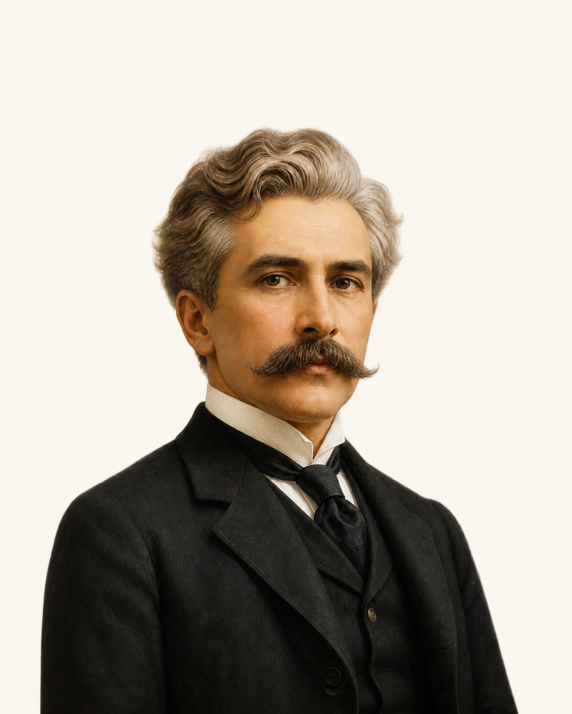 Retrato ilustrado de Joaquim Nabuco