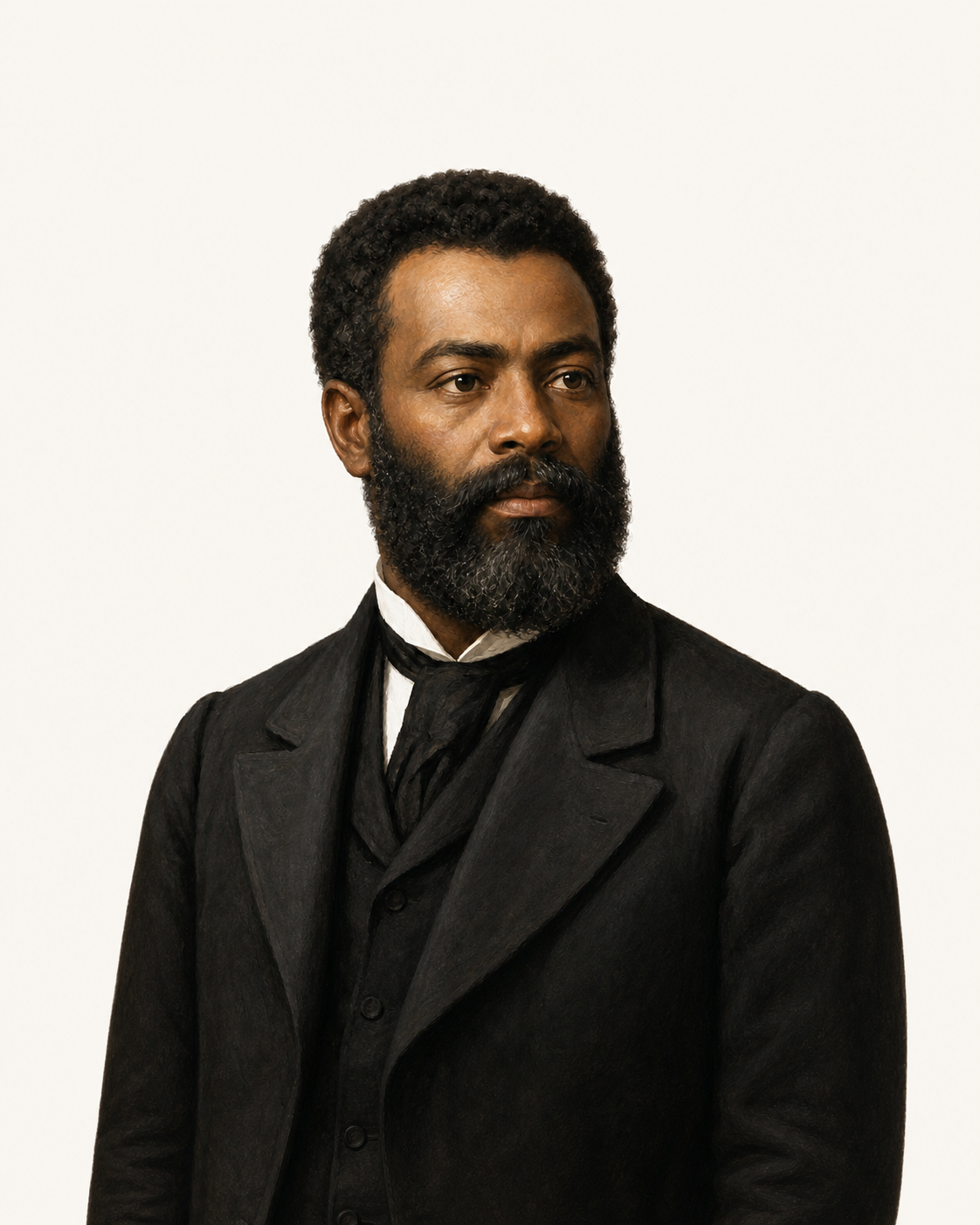 Retrato ilustrado de Luís Gama