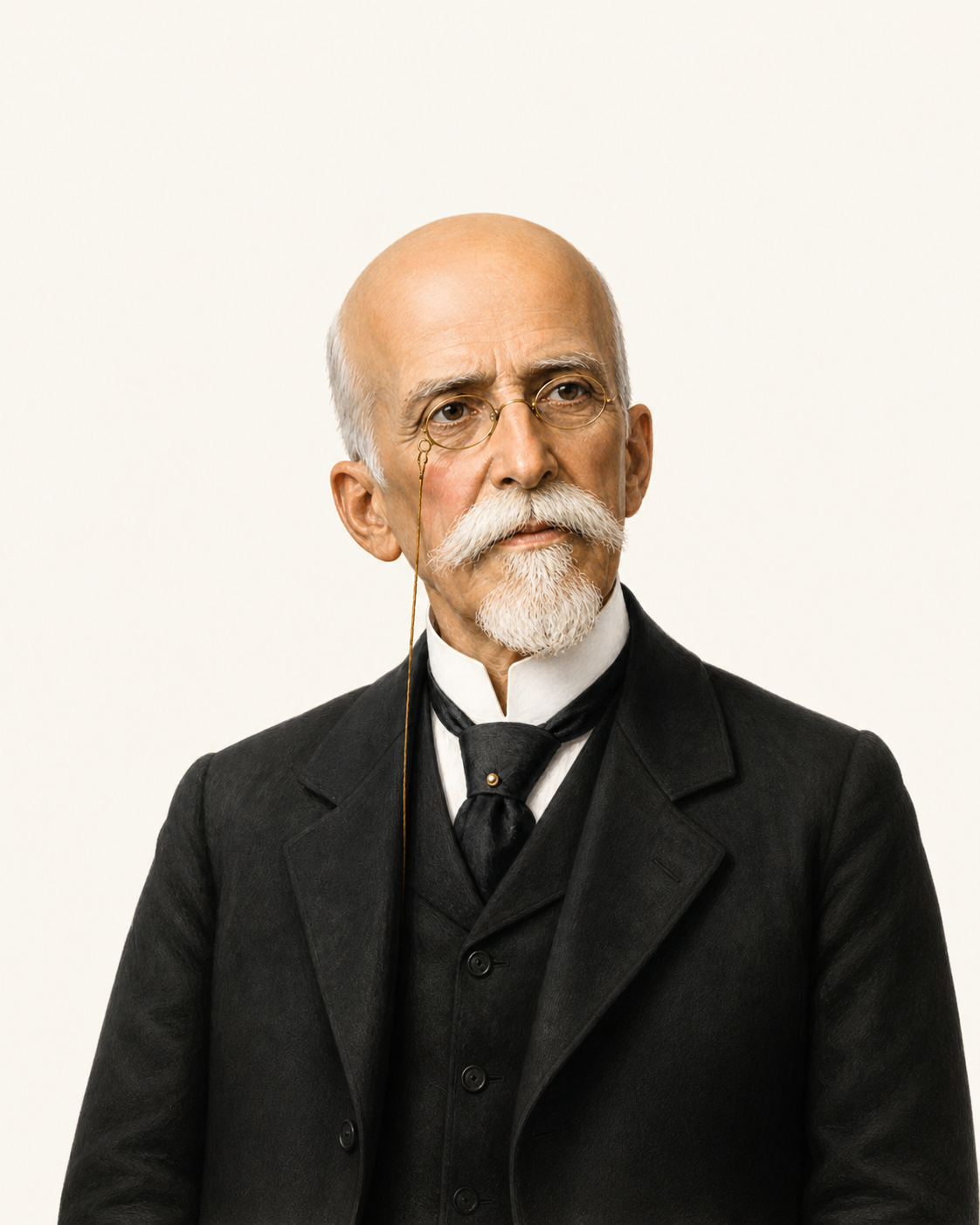 Retrato ilustrado de Ruy Barbosa